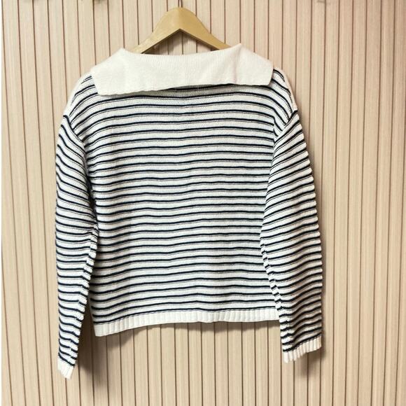 Stitches & Stripes Quincy Pullover Chalk Size M - Picture 3 of 8